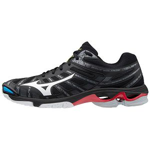 Tenis Para Voleibol Mizuno Wave Voltage Mujer Negros/Blancos/Naranjas | Mexico-523470